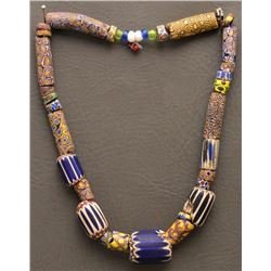 GLASS TRADE BEAD NECKLACE