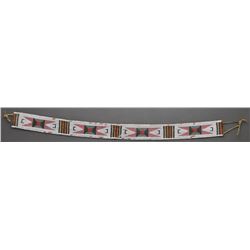PLAINS INDIAN LOOM BEADED BELT