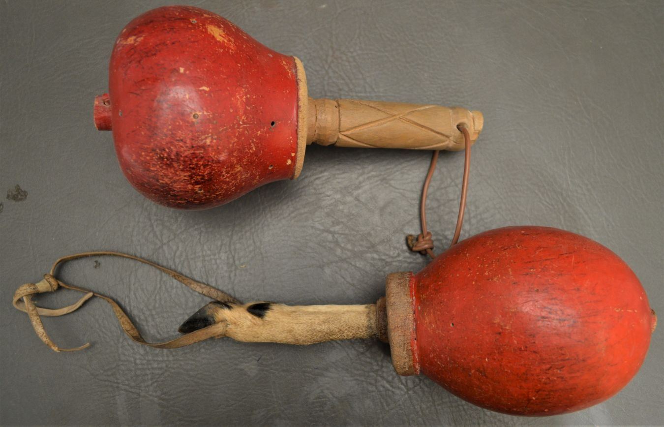 YAQUI INDIAN DANCE RATTLES