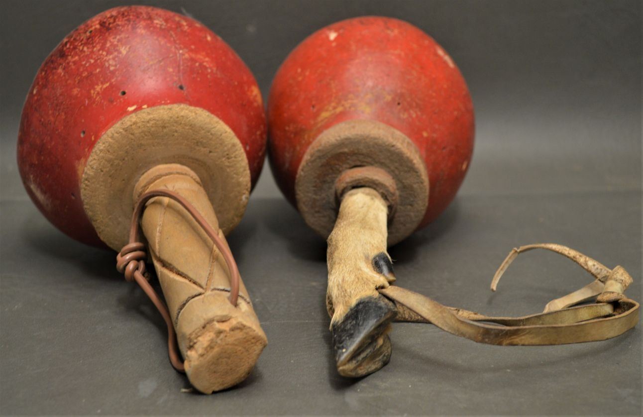 YAQUI INDIAN DANCE RATTLES