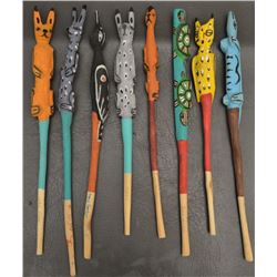 SAN JUAN INDIAN DANCE WANDS