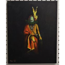 NAVAJO INDIAN PAINTING (BAHE)