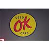 Image 1 : OK Used Cars Sign - SOLD!!!