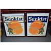 Image 1 : Original Sunkist Labels - Framed