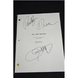 3 - Autographed Movie Scripts