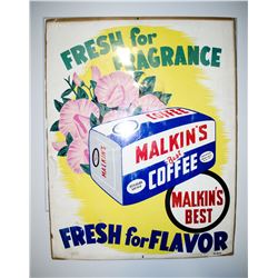 Original "Malkin's Coffee Print