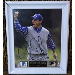 Framed Chris DiMarco Autographed Photo