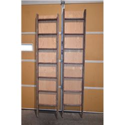 2 - Vinatge Ladders