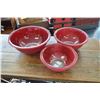 Image 1 : Set of pyrex bowls