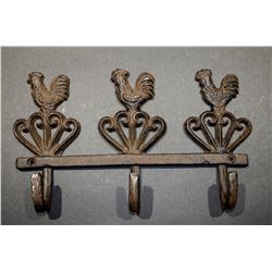 Cast metal coat rack - SOLD!!!