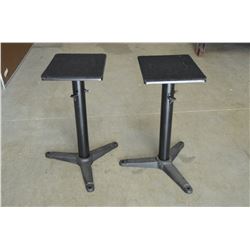 2 - adjustable metal stands