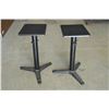 Image 1 : 2 - adjustable metal stands