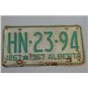 Image 1 : Vintage License Plates