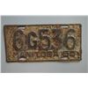 Image 1 : Vintage License Plates