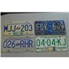 Image 1 : Vintage License Plates