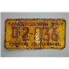 Image 1 : Vintage License Plates