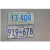 Image 1 : Vintage License Plates
