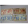Image 1 : Vintage License Plates
