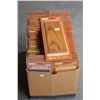 Image 1 : Box of Assorted Wood Wall Plaques/Plates