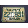Image 1 : Vintage Licence Plate
