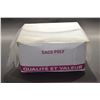 Image 1 : 3 - Box of 200 Clear Poly Bags