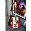 Image 1 : Authentic Chad Kroeger Signed Full-Size Acoustic Guitar (JSA COA)