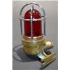 Image 1 : Brass Ship Light (Red)