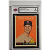 Image 1 : 1958 Topps #423 Phil Clark RC
