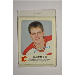 1987-88 Flames Red Rooster #8 Brett Hull