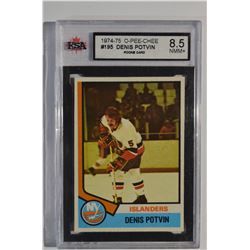 1974-75 O-Pee-Chee #195 Denis Potvin RC