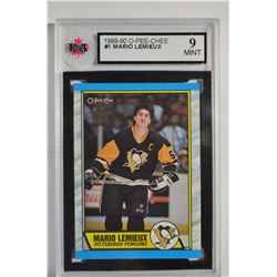 1989-90 O-Pee-Chee #1 Mario Lemieux
