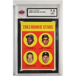 1963 Topps #466 Rookie Stars/Nate Oliver RC