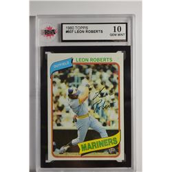 1980 Topps - GEM MINT 10!!