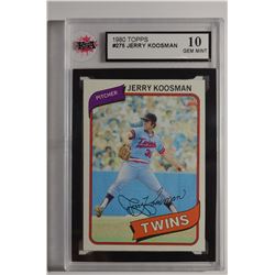 1980 Topps - GEM MINT 10!!