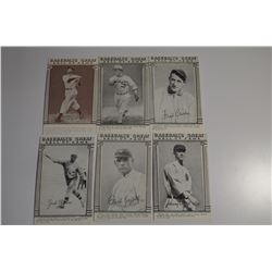 1976 Galasso Baseball's Great Hall of Fame (18 Cards)