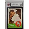 Image 1 : 1963 Topps (Graded)