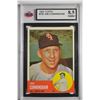 Image 1 : 1963 Topps (Graded)