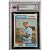 Image 1 : 1974 Topps (Graded)