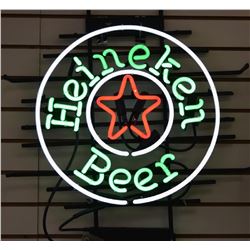 Neon - Vintage Heineken Beer Sign