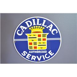 Cadillac Sign (porcelain)