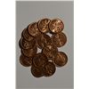 Image 1 : BU 1957 Canadian Pennies