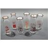 Image 1 : Lot of Collectible Milk Bottles