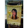 Image 1 : Native Art Piece on Suede