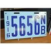 Image 1 : 1916 NB License Plate - Repro