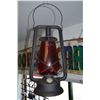 Image 1 : Vintage Lantern - Red Globe