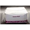 Image 1 : 4 - Boxes of 200 Clear Poly Bags