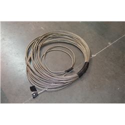 Roll New Steel Cable