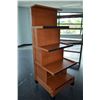 Image 1 : Tiered rolling shelf