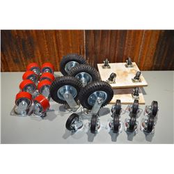 Lot of NEW Heavy-Duty Casters