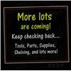 Image 1 : More lots are the way… stay tuned!